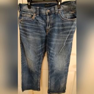 Silver Jeans Co. Zac 38×30 Boot Cut Relaxed Fit Indigo Wash New without Tag